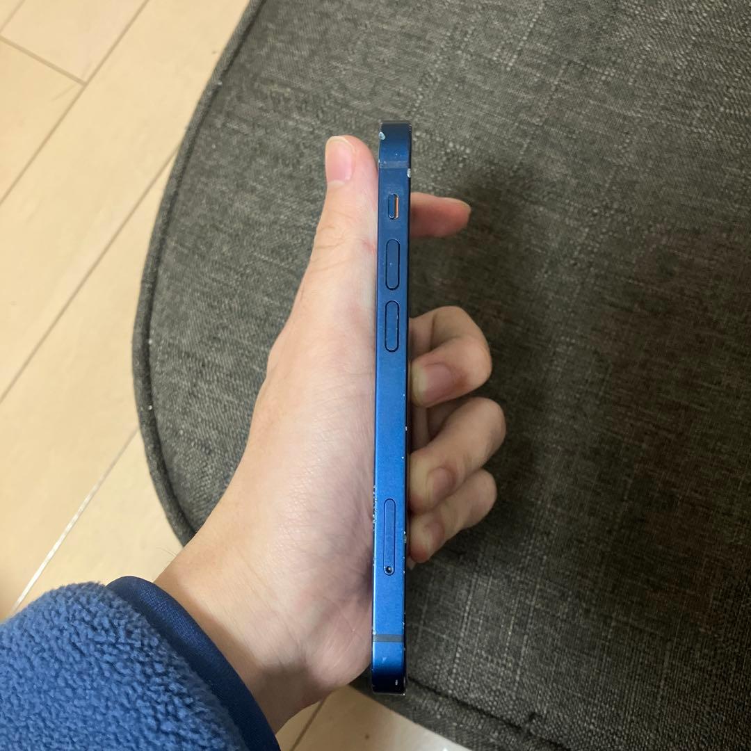 バッテリー100 iPhone 12 mini 256GB simフリー　ブルー