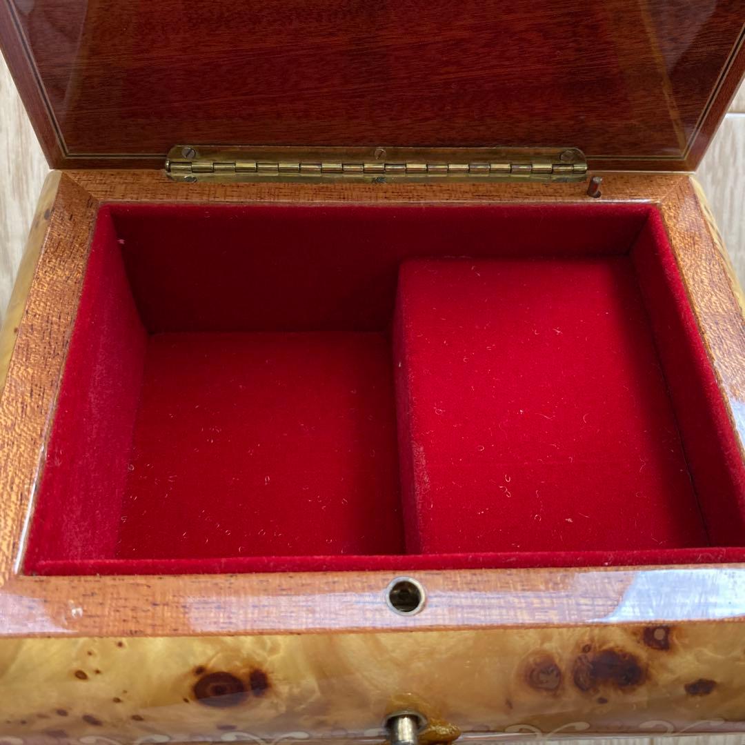 手巻きオルゴール イタリア製　アンティーク