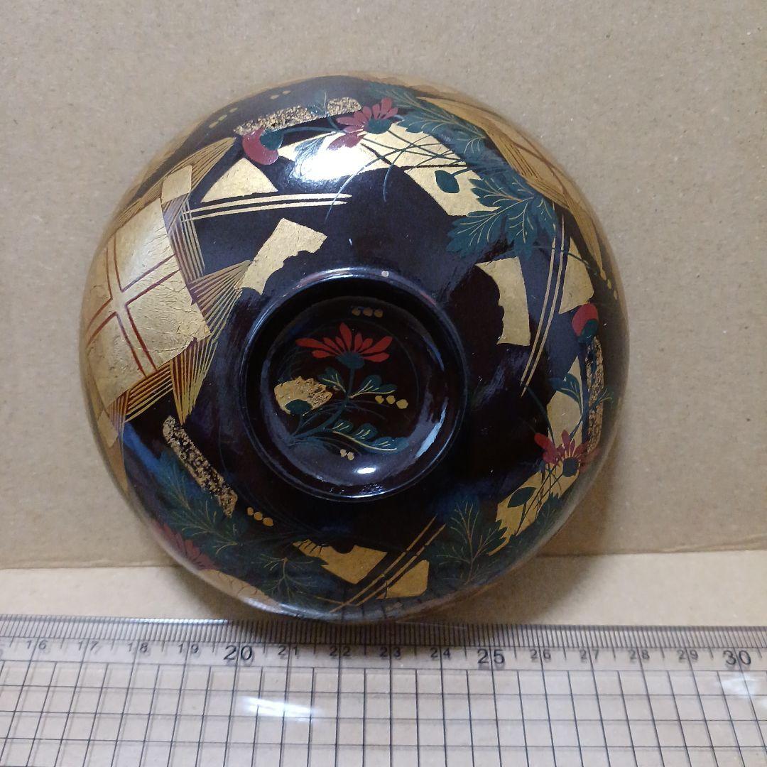 江戸時代の秀衝塗　椀