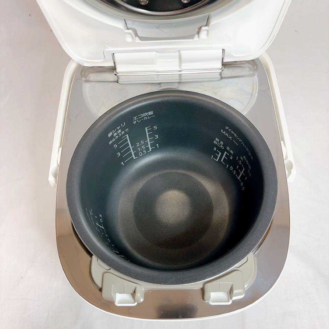 パナソニック炊飯器5.5合可変圧力IH式Wおどり炊き SR-MPW100-W