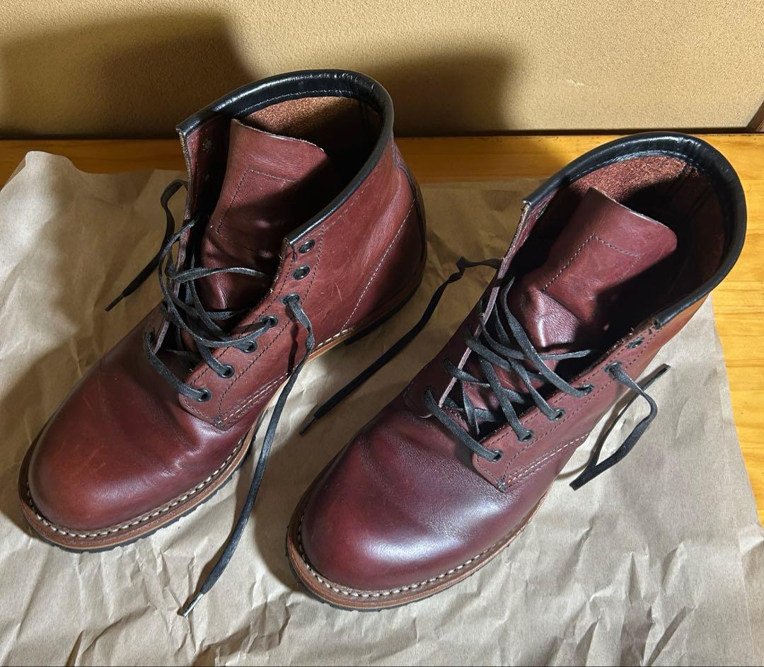 RED WING 9011 ベックマン ブラックチェリーフェザーストーン26.5