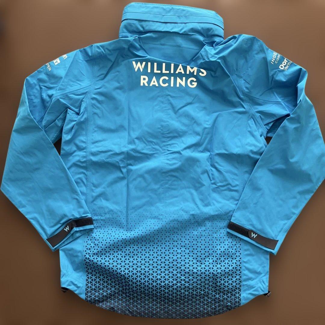 2024 ウイリアムズ　F1 チーム　スタッフ用レインジャケット　チーム支給品￼