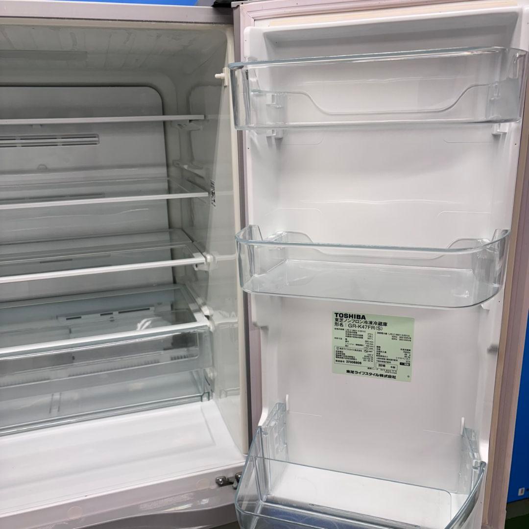 644　大型冷蔵庫　6ドア　観音開　フレンチドア　400L〜500L　自動製氷機