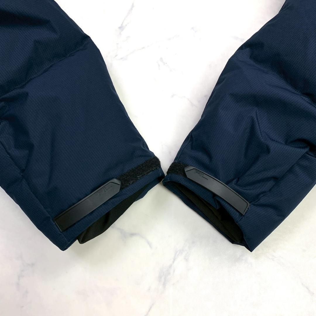 ポロラルフローレン ダウンジャケット 2way 肉厚 ネイビー XL　D987