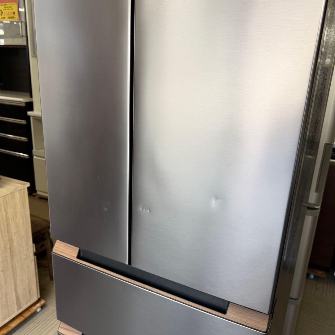 シャープ 2021年製 457L冷蔵庫 人感センサー＆音声案内（しゃべる冷蔵庫）