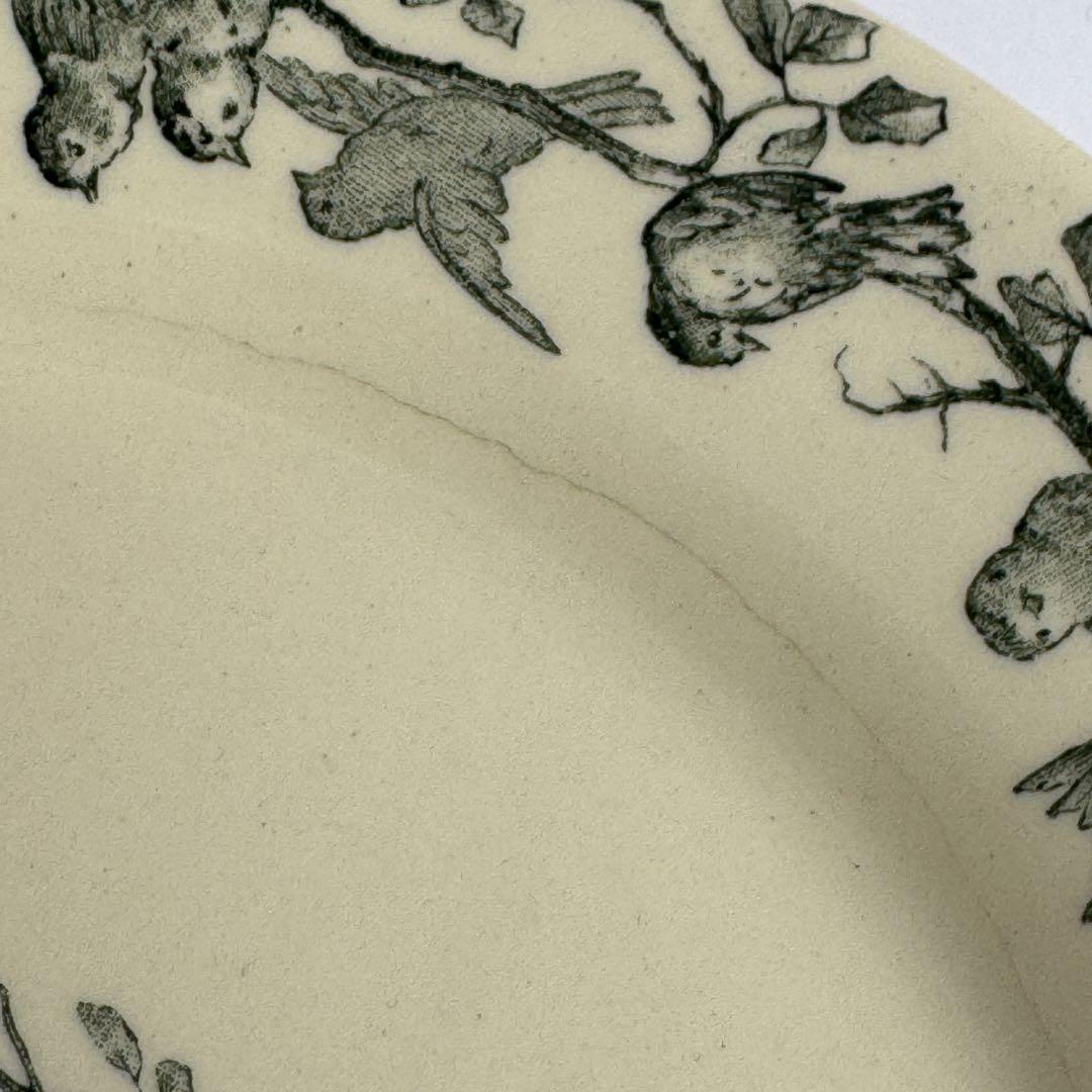 美品　フランスアンティーク　Gien AVIARY ディナープレート