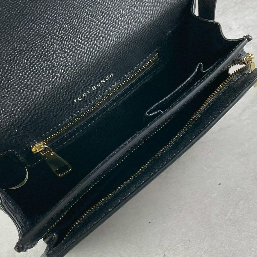 ✨美品✨トリーバーチ　ショルダーバッグ 2way エマーソン　レザー　ブラック