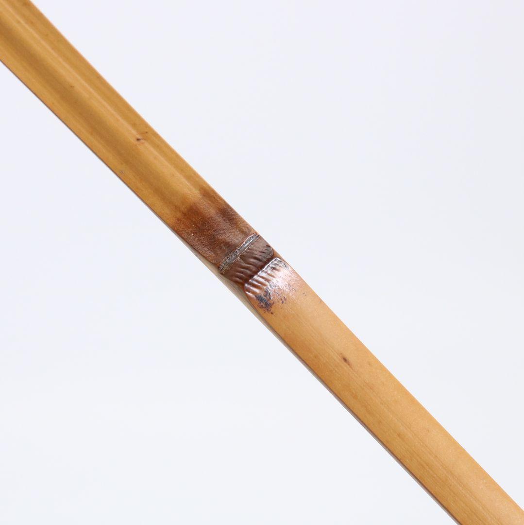 野々村淡完作 茶杓 千年緑 紫野大徳寺 長谷川寛州書付 茶道具　C1013