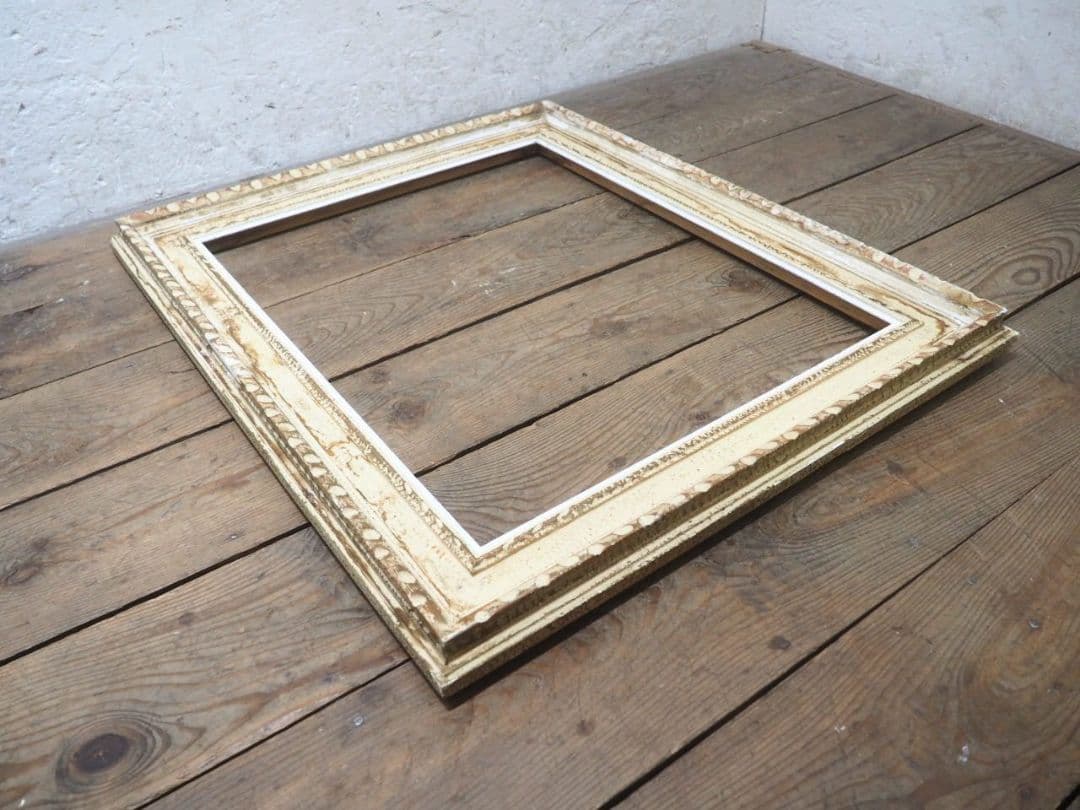 1247 レトロな額縁　F15　アートフレーム　油彩　水彩　画材　ビンテージ