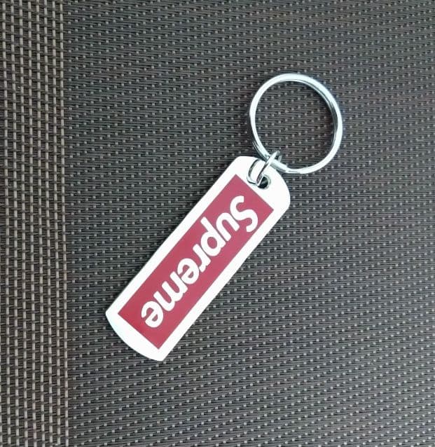 Supreme Leatherロープキーホルダー＆キーホルダー&ステッカー