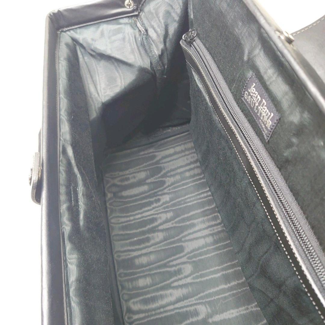 【希少】ジャンポールゴルチエ ドクターバッグ ヴィンテージ ビジネス ブラック