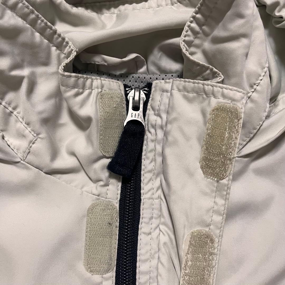 90s OLD GAP アノラックパーカー ホワイト S