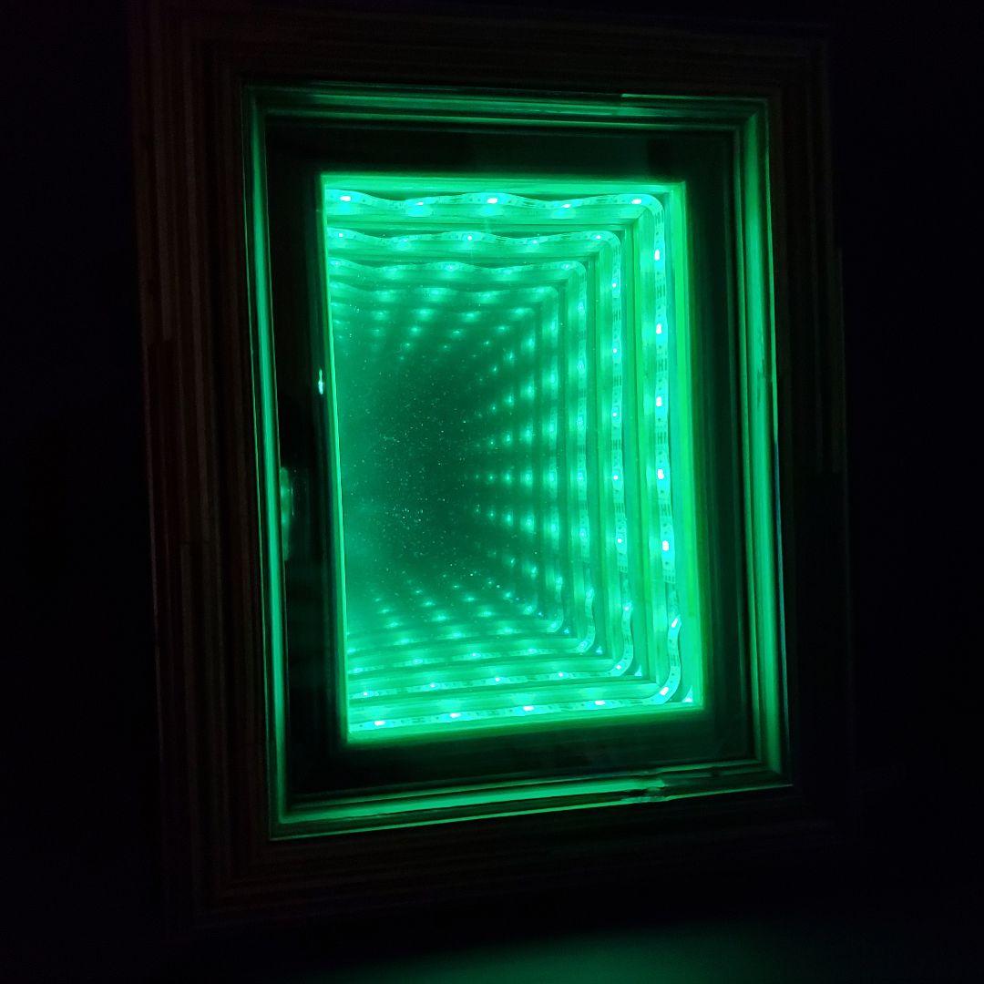 skateboard scrap LED アートフレーム