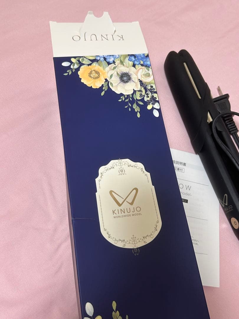 KINUJO ストレートヘアアイロン ブラック 絹女 美品