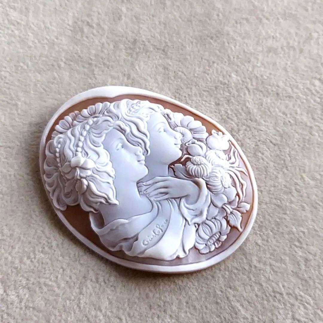 心優しい女性たち　シェル　カメオ　ルース