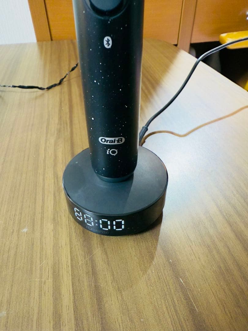 超美品★ブラウン 電動歯ブラシ オーラルB iO10コズミックブラック　新ブラシ