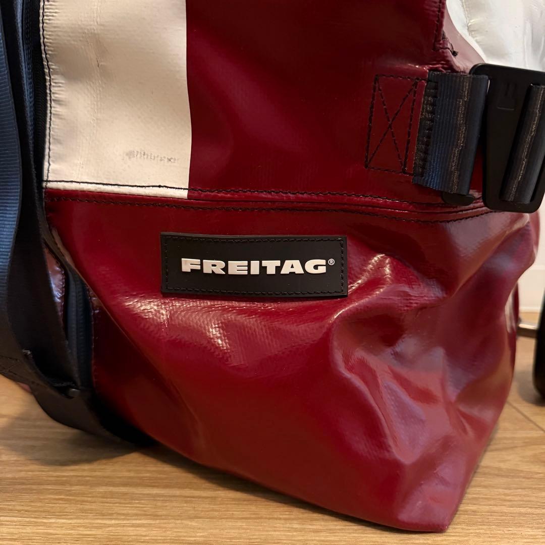 FREITAG F733 ZIPPELIN キャリーカート 赤/白