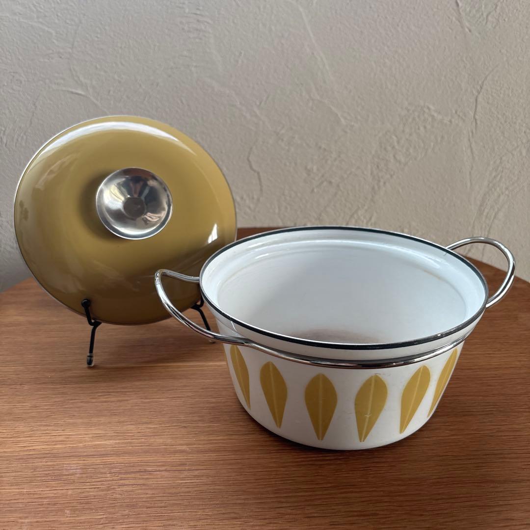 キャサリンホルム　cathrineholm ノルウェー　ホーロー両手鍋
