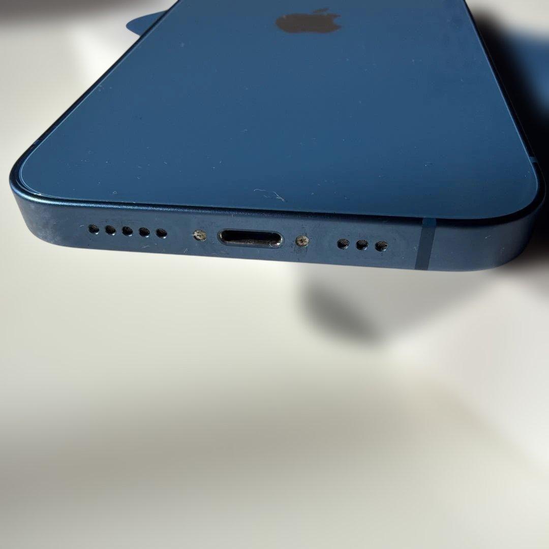 超美品 iPhone13 「バッテリー89%」128GB SIMフリー ブルー