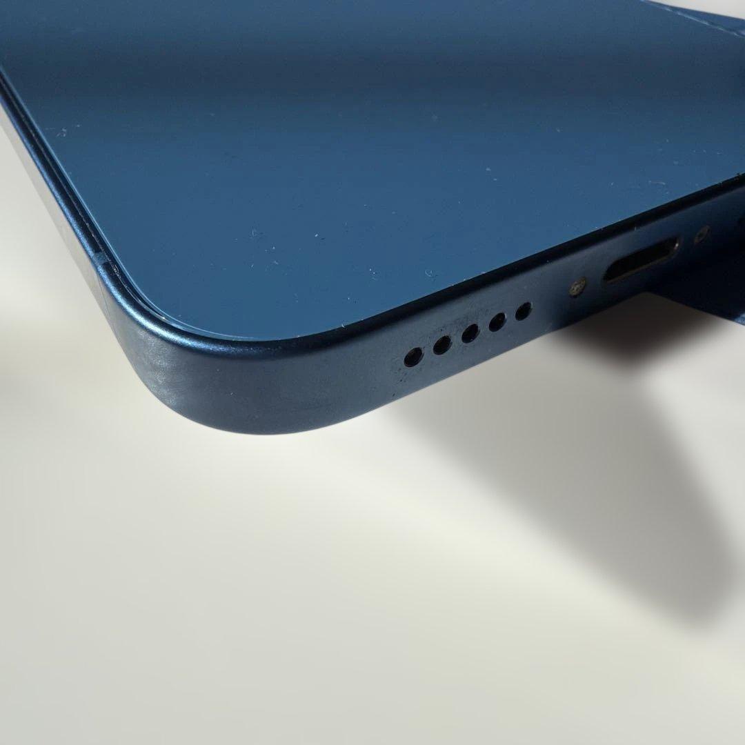 超美品 iPhone13 「バッテリー89%」128GB SIMフリー ブルー