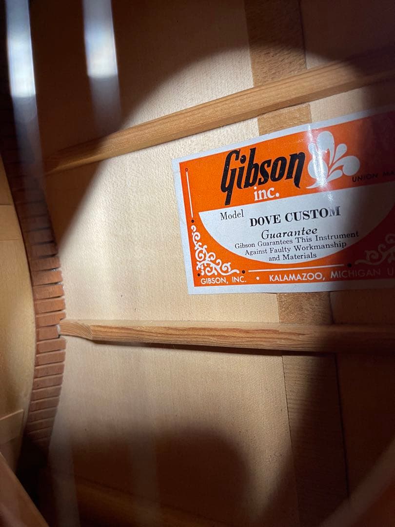 Gibson Dove 1973 ビンテージ アコースティックギター