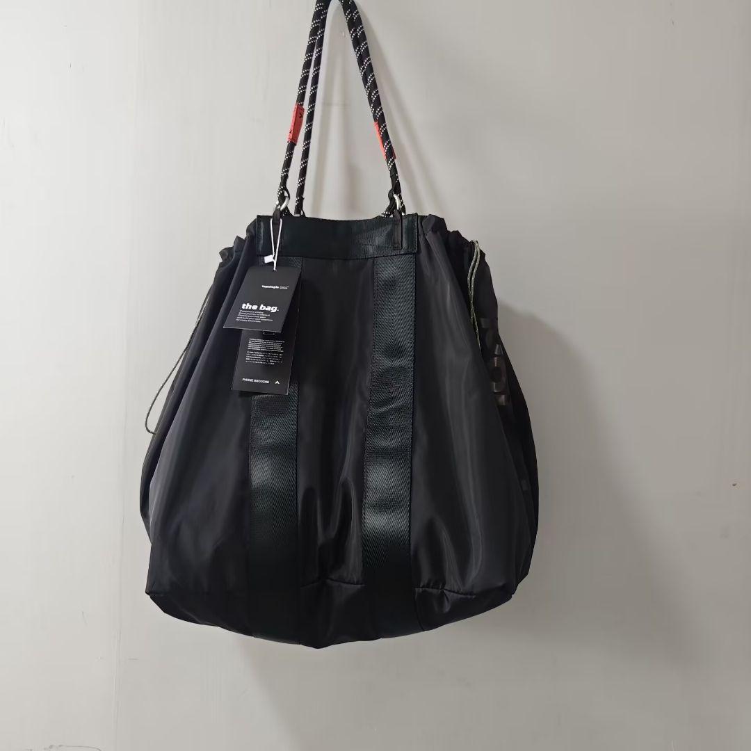 topologie トポロジー メッシュポケット付きショルダーバッグ グリーン