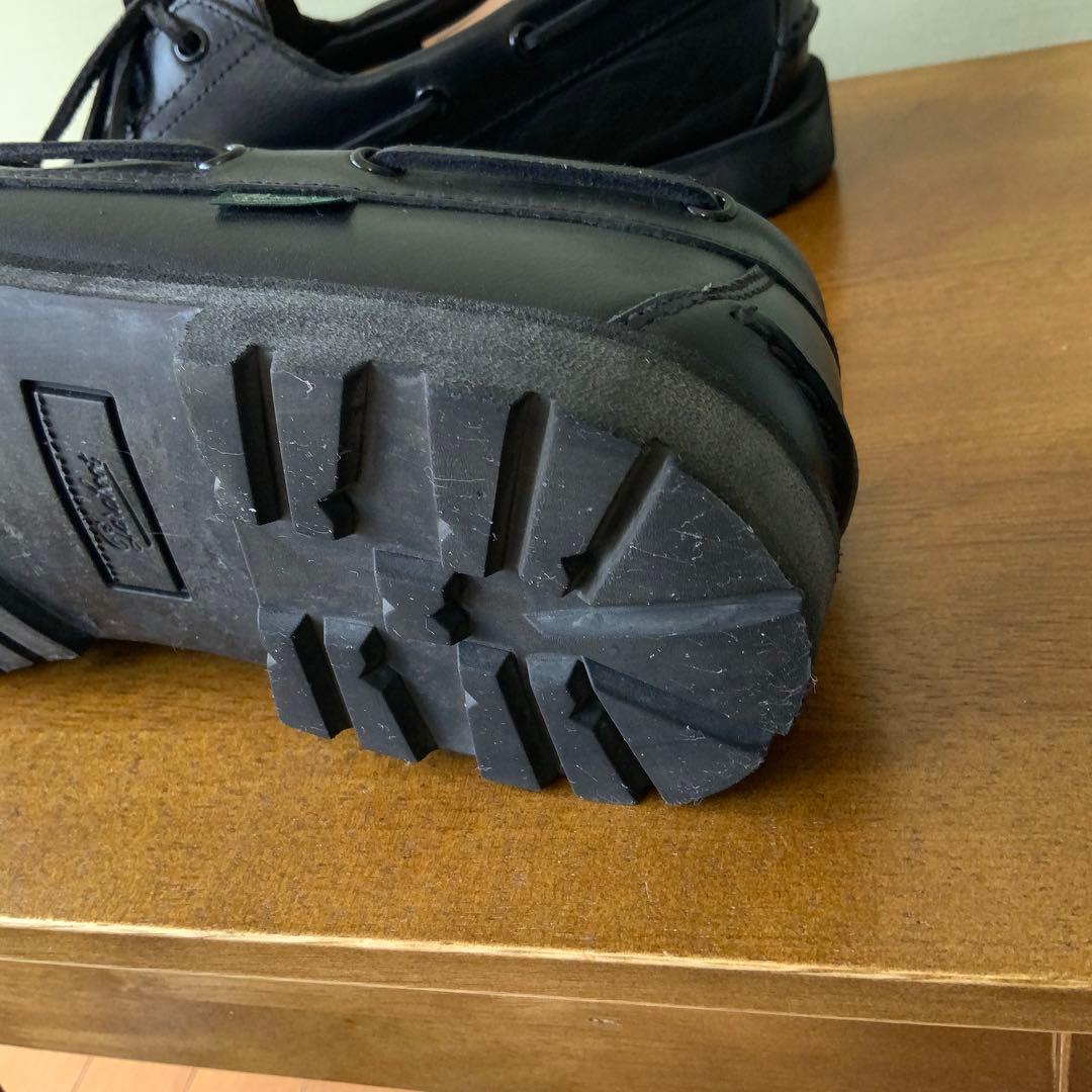 ParabootパラブーツMALOマロ デッキシューズ 7 ブラック