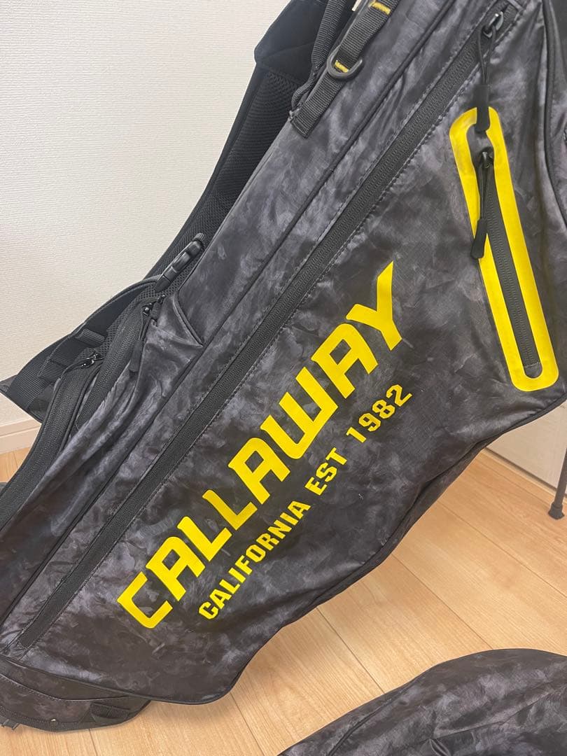 CALLAWAY キャロウェイ キャディバッグ スタンド付き 4分割 8.5型