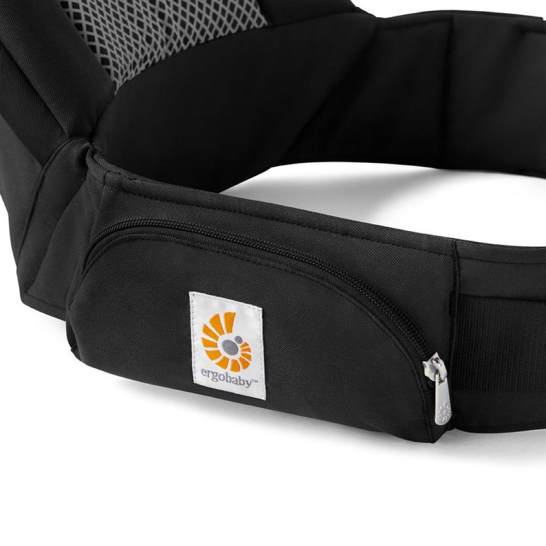 【美品】Ergobaby エルゴベビー Lift ヒップシート オニキスブラック