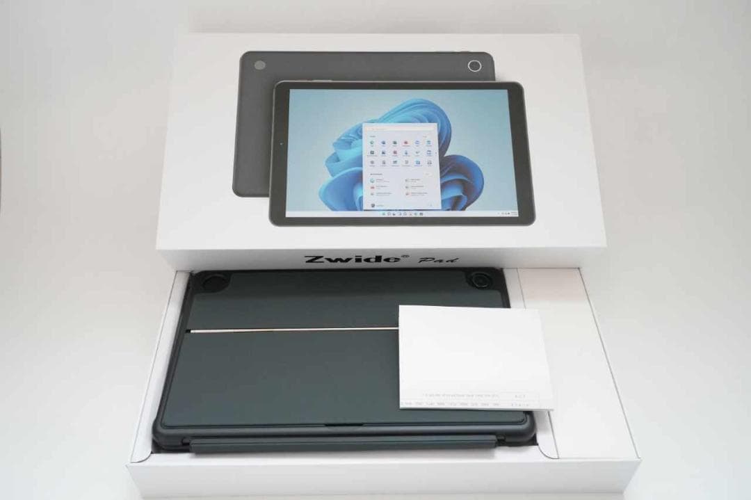 【ワンオーナ、2024購入】Win11Pro正規対応2in1タブレットPC