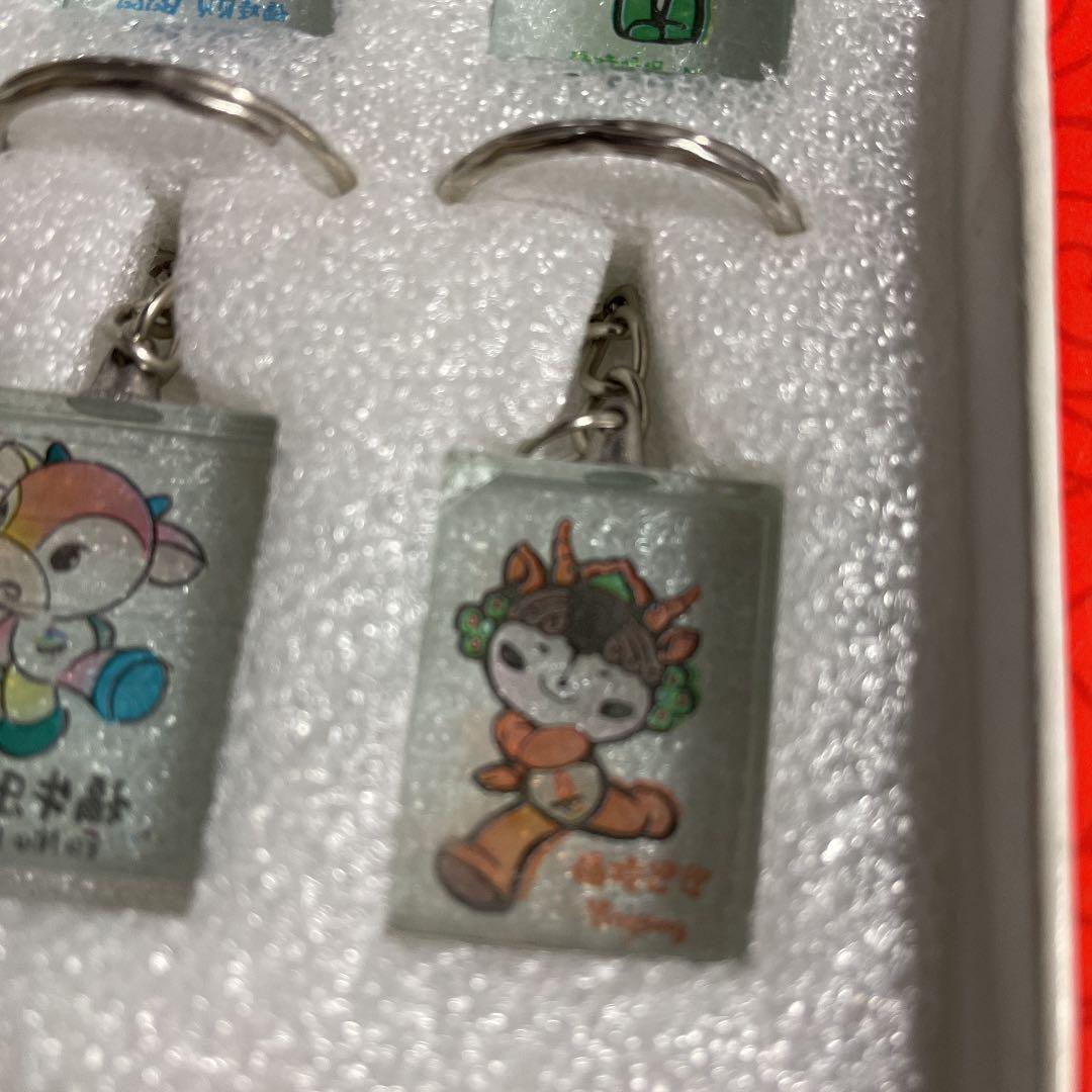fu niu lele 北京オリンピック マスコット ストラップセット