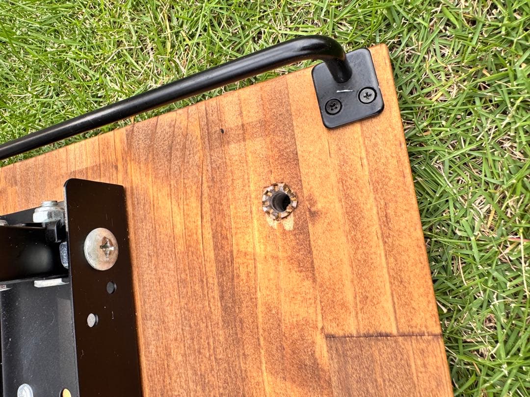 キッチンテーブル　木製折りたたみアウトドアテーブル　DIY