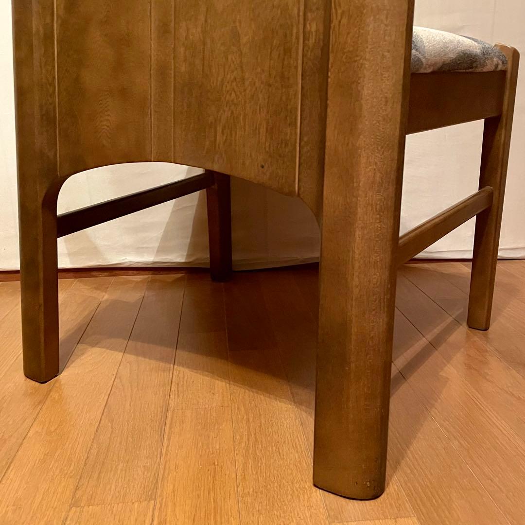 【karimoku】食堂椅子CT6255TP(2001年生産)No.1