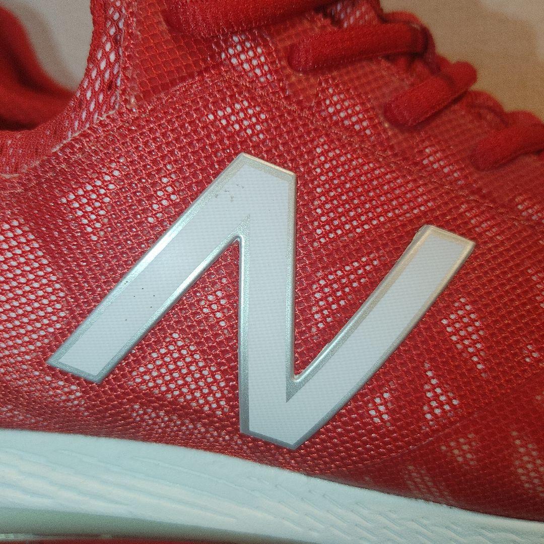 ニューバランス　野球　26.0センチ　スパイク　レッド　ポイント　未使用