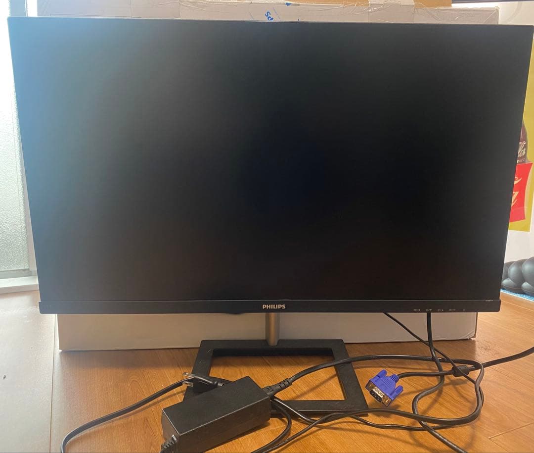 【最終値下げ】 PHILIPS E line 27インチ モニター 本体