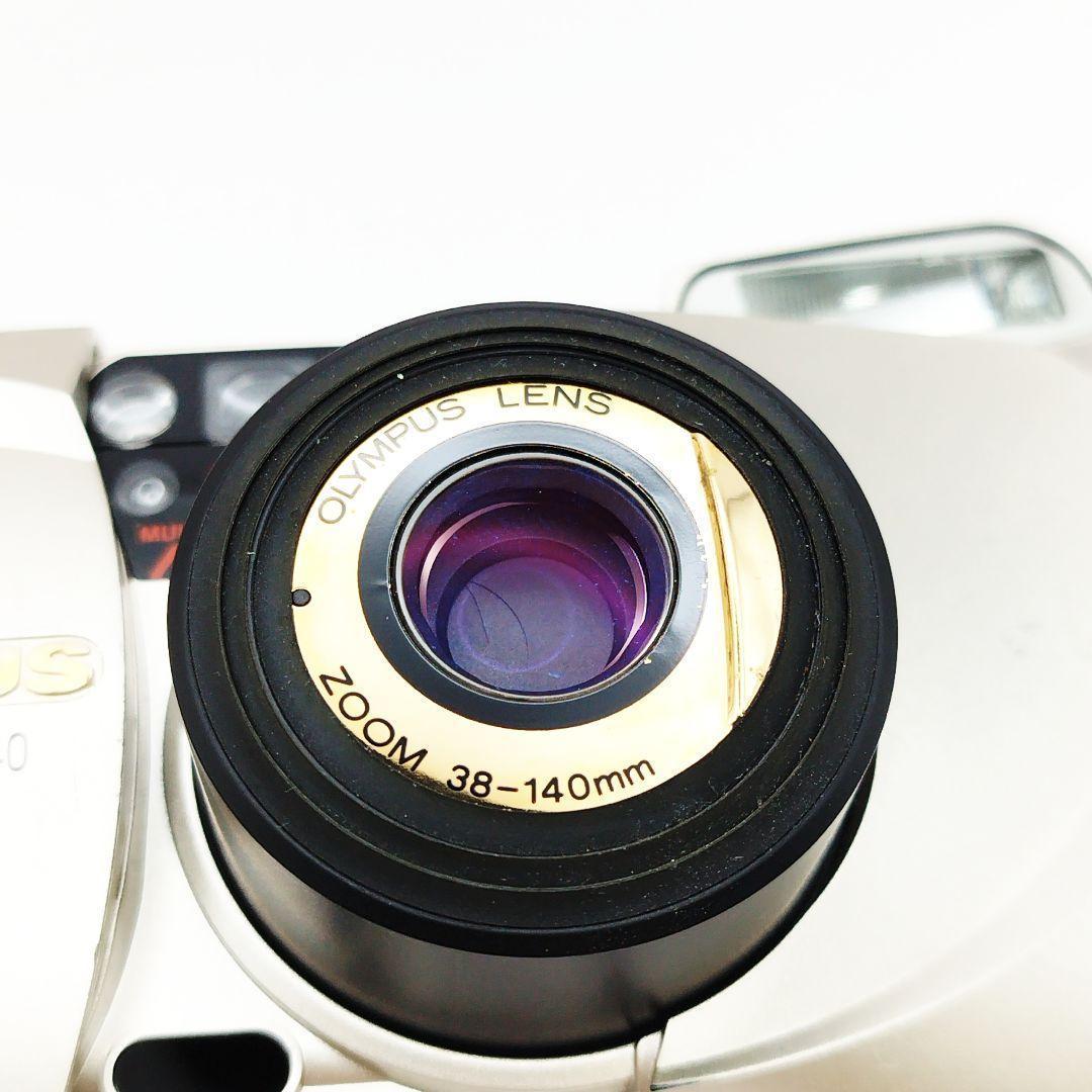OLYMPUS μ ZOOM 140 VF コンパクト フィルムカメラ 稼働品