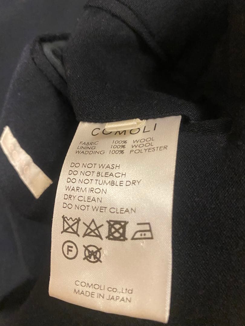 COMOLI/2017AW/ウール中綿ダッフルコート