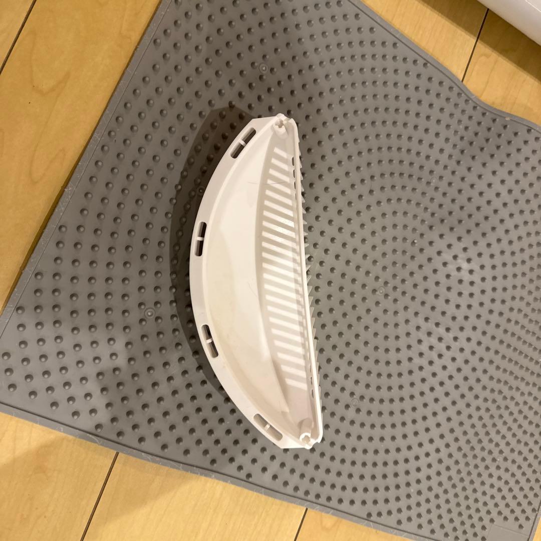 自動猫用トイレ ホワイト ドーム型　　説明書あり