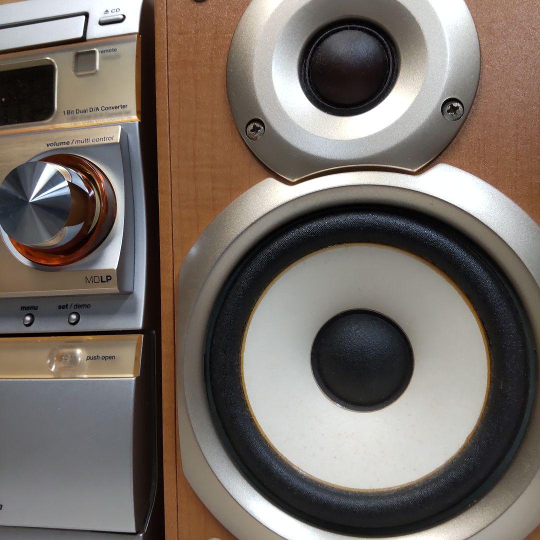 リペア済 CD/MD/FM/AM/AUX KENWOOD 30W 2Way