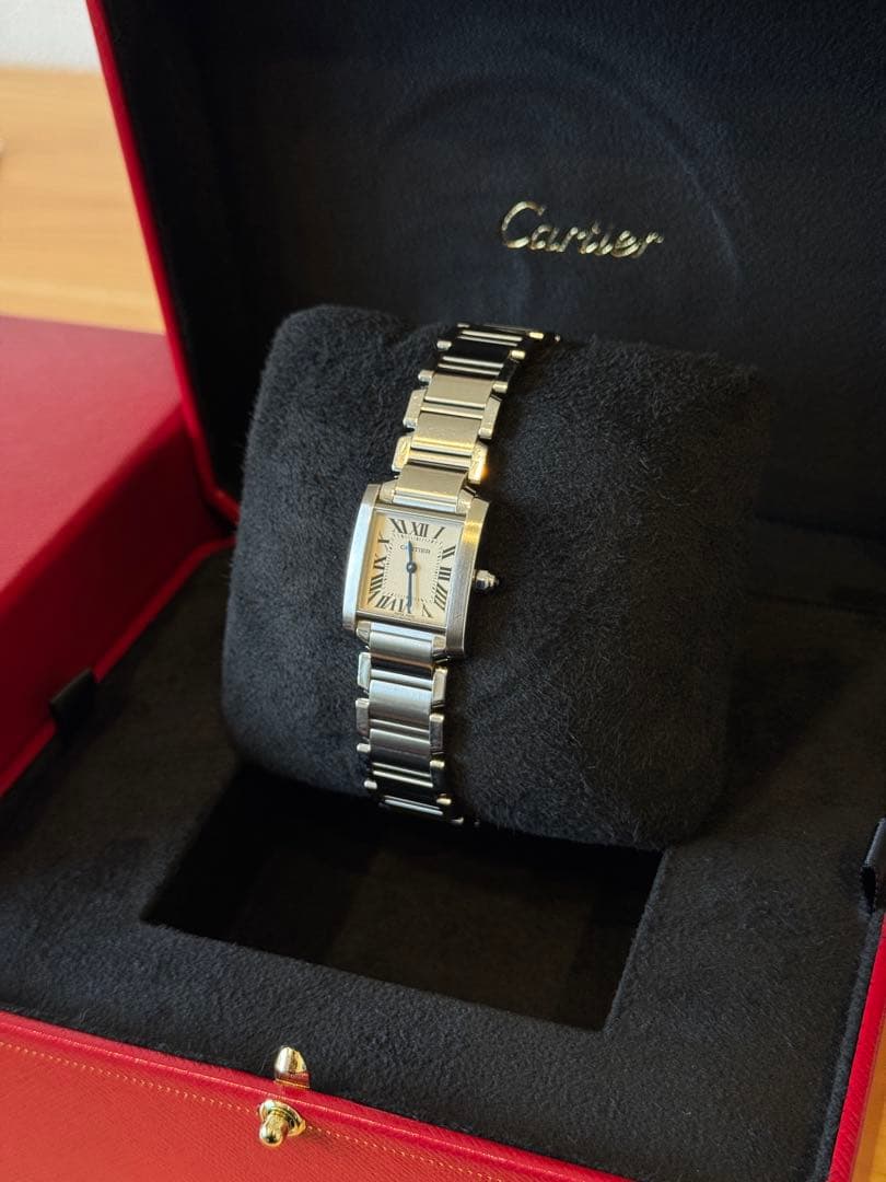 【Cartier（カルティエ）タンクフランセーズ SM クォーツ】