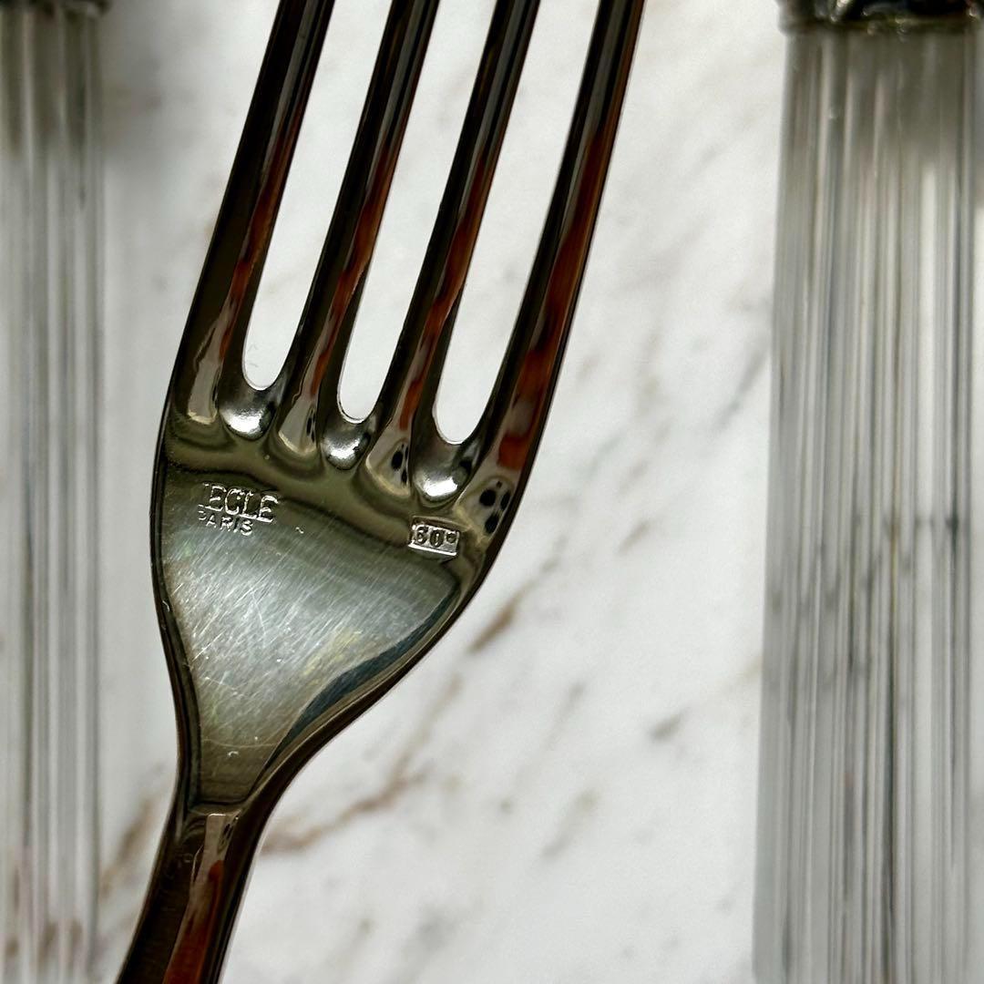 値下★パリ 高級カトラリー シエクル クリスタルハンドル 9本セット フランス製