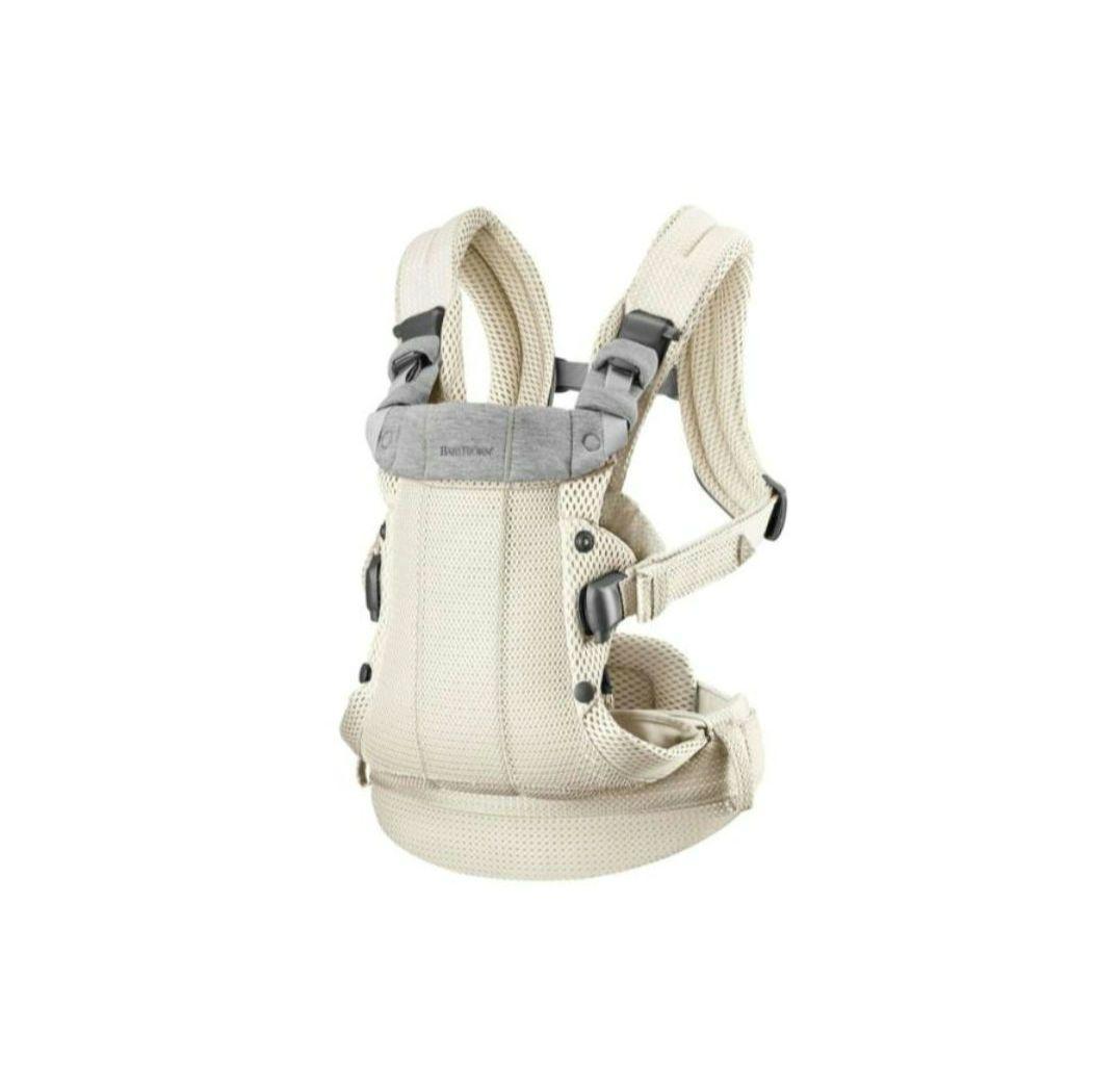 美品　BABYBJÖRN ハーモニー 抱っこひも クリーム