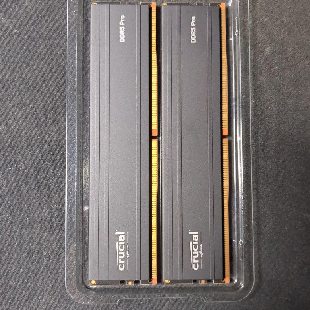 Crucial DDR5 Pro メモリ 2枚セット