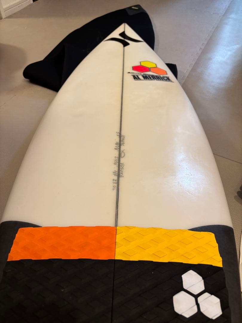 AL MERRICK ショートボード ホワイト 5.5