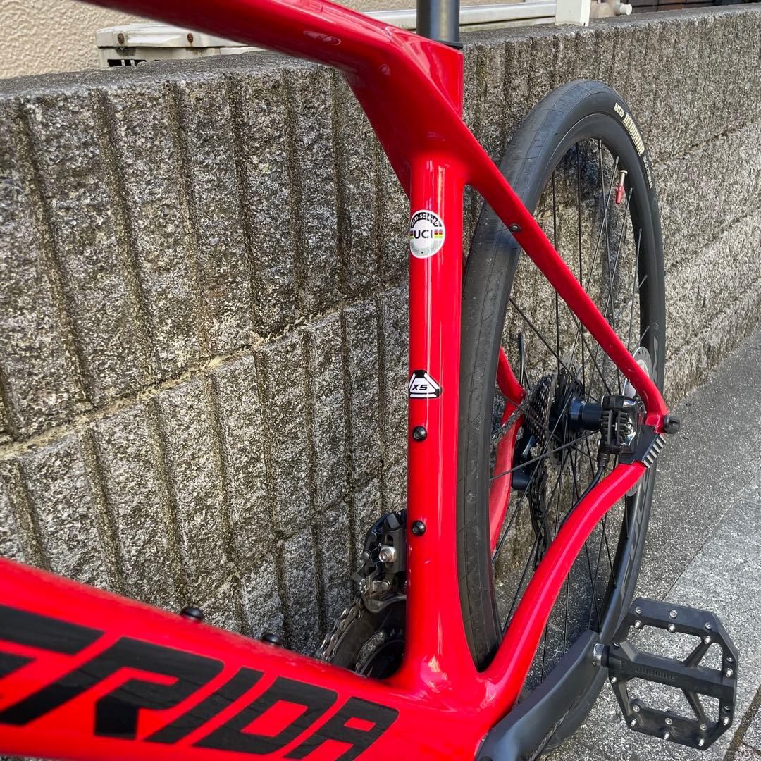 美品　メリダ スクルトゥーラ エンデュランス 6000 　カーボン　XSサイズ