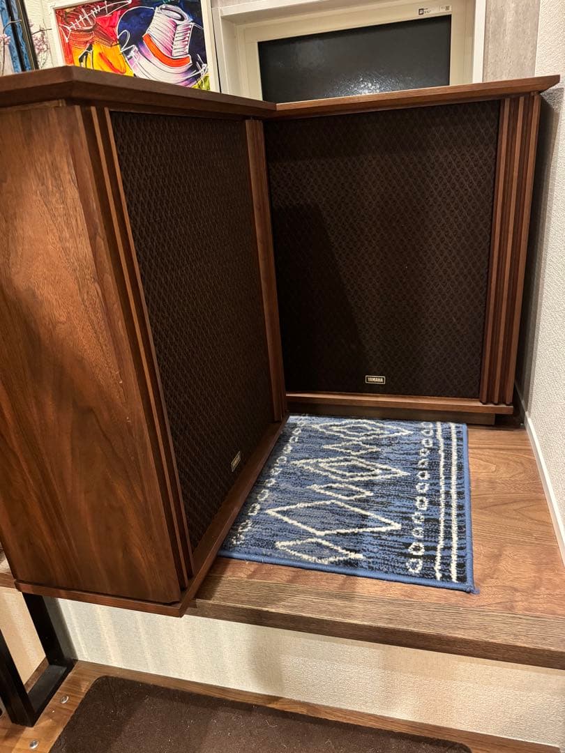 70年代の珍しいヤマハNS-310スピーカーシステム 2台 ヴィンテージ￼