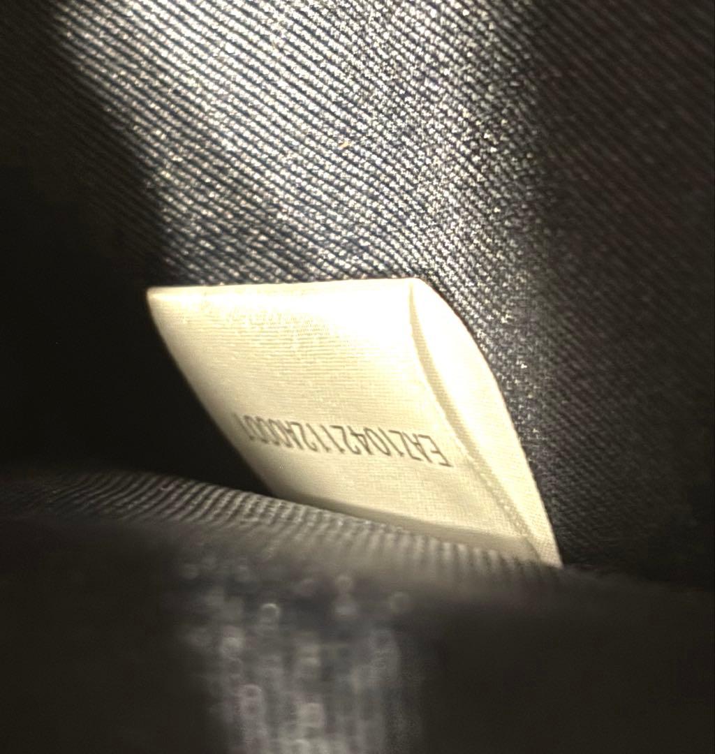 ear PAPILLONNER 本革　ワイドテープショルダーバッグ/ボディバッグ