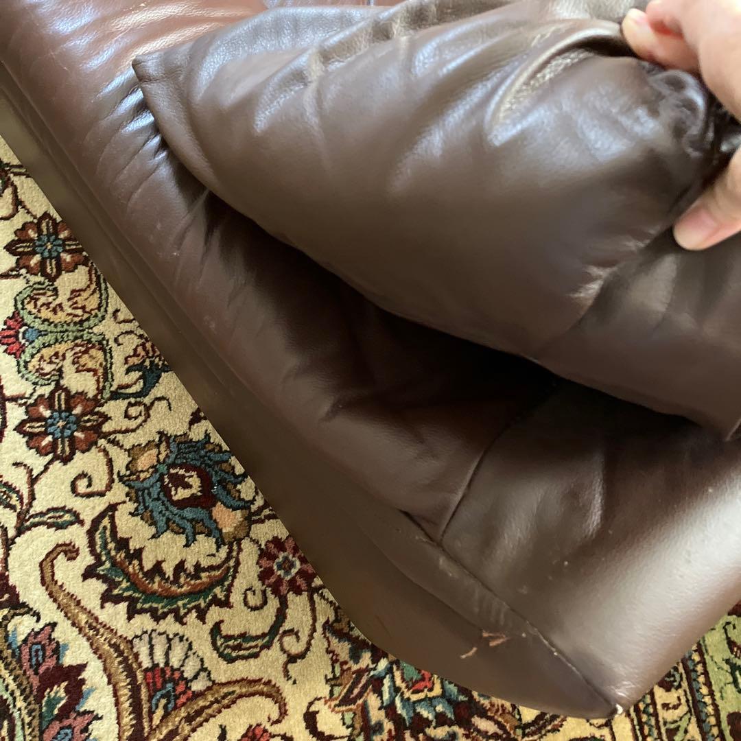 社長室 総革張り 高級肘掛け椅子ソファー 高島屋 輸入家具 激安