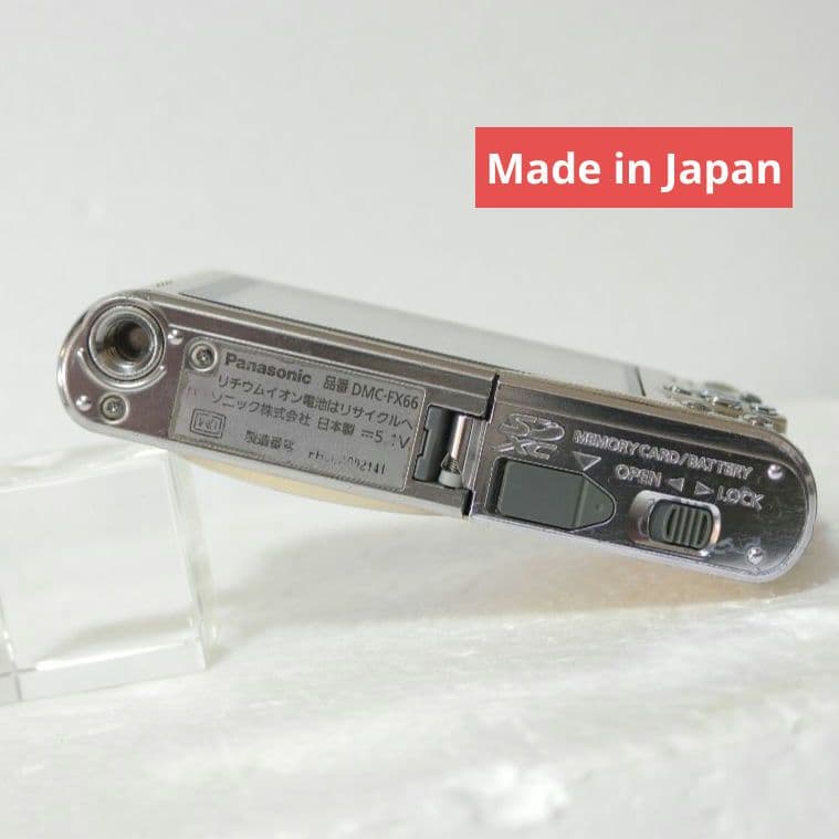 【日本製】パナソニック　LUMIX DMC-FX66　サンプル画像掲載有