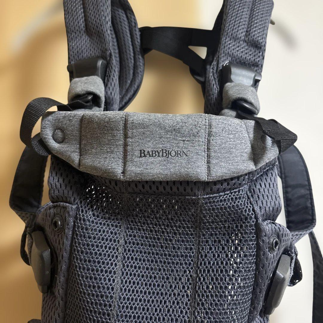 美品 ベビービョルン ハーモニー 抱っこ紐 アンスラサイト